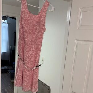 Forever 21 Pink Patterned Mini Dress